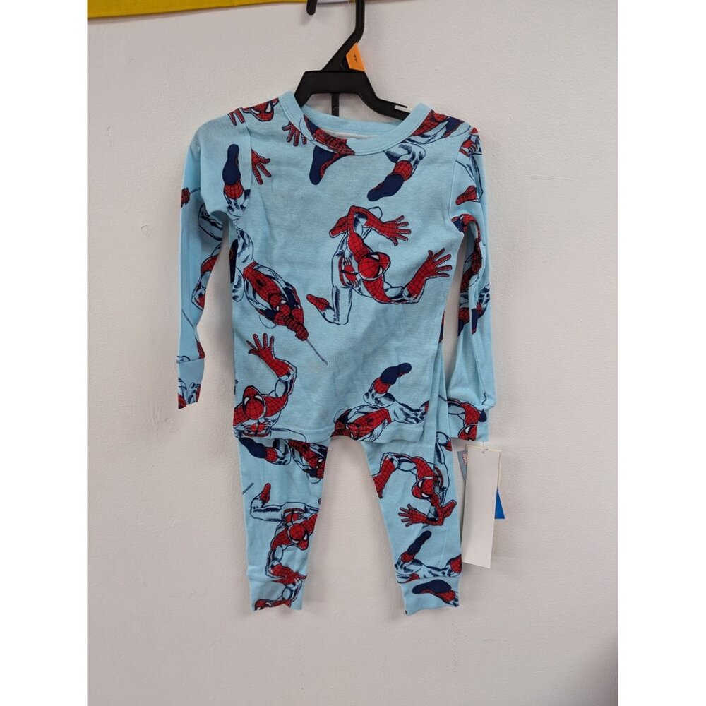 Spider Man Boys Kids Youth Size 4T Sleepwear Pajama Long sleeve shirt pants